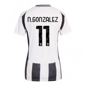 Juventus Nicolas Gonzalez #11 Hjemmebanetrøje Dame 2024-25 Kort ærmer